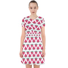 Illustration Watermelon Fruit Food Melon Adorable In Chiffon Dress by Sapixe