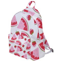 Pink Watermeloon The Plain Backpack by Sapixe