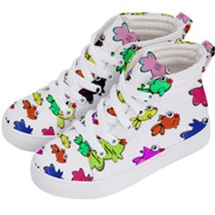 Fish Fishes Marine Life Swimming Water Kids  Hi-top Skate Sneakers by Sapixe