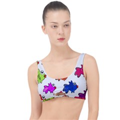 Fish Fishes Marine Life Swimming Water The Little Details Bikini Top by Sapixe