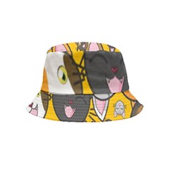 Cats Bucket Hat (kids) by nateshop