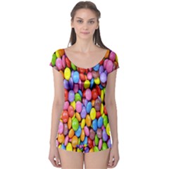 Candy Boyleg Leotard  by nateshop