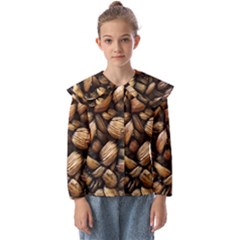 Coffe Kids  Peter Pan Collar Blouse by nateshop