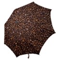 Coffee Beans Food Texture Hook Handle Umbrellas (Small) View2