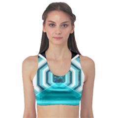 Space Ship Sci Fi Fantasy Science Sports Bra by Jancukart