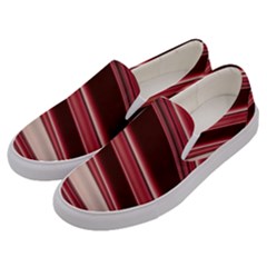 Wave Texture Design Pattern Art Men s Canvas Slip Ons by Amaryn4rt