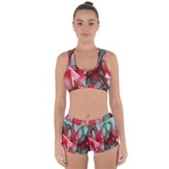 Abstract Pattern Art Colorful Racerback Boyleg Bikini Set by Amaryn4rt
