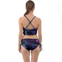 Space Futuristic Shiny Abstraction Mini Tank Bikini Set View2