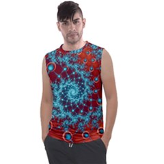 Fractal Pattern Background Men s Regular Tank Top by Amaryn4rt