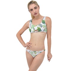 Leaves Foliage Pattern Abstract The Little Details Bikini Set by Amaryn4rt