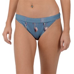 Flamingo Birds Plumage Sea Water Animal Exotic Band Bikini Bottom by artworkshop
