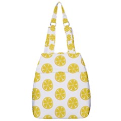 Fruit Food Juicy Organic Yellow Center Zip Backpack by Wegoenart