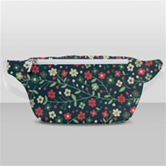 Flowering-branches-seamless-pattern Waist Bag  by Zezheshop