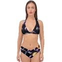 Planets In Space Double Strap Halter Bikini Set View1