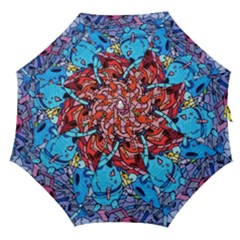 Graffiti-wall-mural-painting-arts Straight Umbrellas by Simbadda