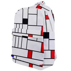 Illustration Geometric Abstract Plates Mosaic Classic Backpack by Wegoenart