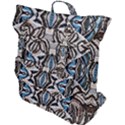 Embroidered symmetry Buckle Up Backpack View1