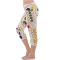 Ludo Game Capri Yoga Leggings View2