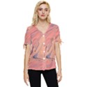 Illustration Background Light Abstract Texture Bow Sleeve Button Up Top View1
