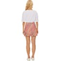 Illustration Background Light Abstract Texture Mini Front Wrap Skirt View4