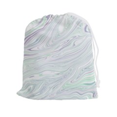Illustration Marble Texture Marble Painting Drawstring Pouch (2xl) by Wegoenart