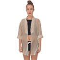 Marble Texture Marble Painting Open Front Chiffon Kimono View1
