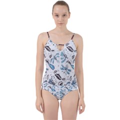 Im Fourth Dimension Colour 35 Cut Out Top Tankini Set by imanmulyana