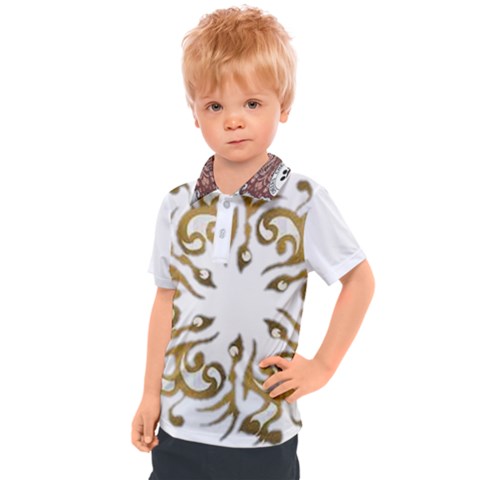 Im Fourth Dimension Colour 37 Kids  Polo Tee by imanmulyana
