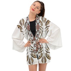 Im Fourth Dimension Colour 38 Long Sleeve Kimono by imanmulyana