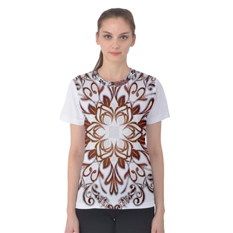 Im Fourth Dimension Colour 43 Women s Cotton Tee by imanmulyana