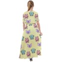 Illustration Animals Pastel Children Colorful Waist Tie Boho Maxi Dress View2