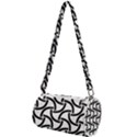 Background Monochrome Geometric Mini Cylinder Bag View1