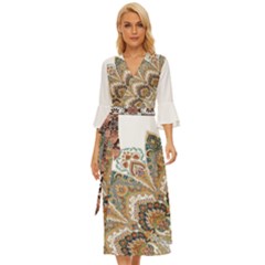 Im Fourth Dimension Colour 52 Midsummer Wrap Dress by imanmulyana