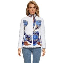 Im Fourth Dimension Colour 59 Women s Puffer Bubble Jacket Coat by imanmulyana