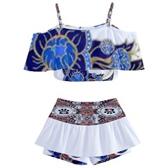 Im Fourth Dimension Colour 59 Kids  Off Shoulder Skirt Bikini by imanmulyana