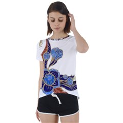 Im Fourth Dimension Colour 59 Short Sleeve Foldover Tee by imanmulyana