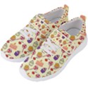 Food Illustration Cupcake Pattern Lollipop Men s Velcro Strap Shoes View2