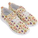 Food Illustration Cupcake Pattern Lollipop Men s Velcro Strap Shoes View3