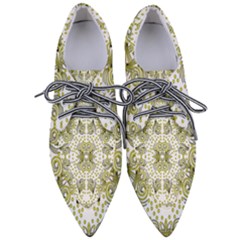 Illustration Abstract Background Pattern Texture Design Pointed Oxford Shoes by Amaryn4rt