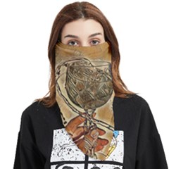 A Little Glass Of White Wine - Italian Drinks Face Covering Bandana (triangle) by ConteMonfrey