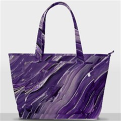 Paint Ornament Vivid Vibrant Back Pocket Shoulder Bag  by danenraven