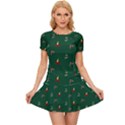Christmas Background Women s Sports Wear Set View1