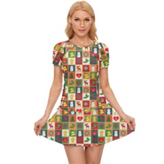 Xmas Christmas Pattern Women s Sports Wear Set by danenraven