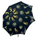 Vintage Vegetables Zucchini  Hook Handle Umbrellas (Medium) View2