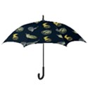 Vintage Vegetables Zucchini  Hook Handle Umbrellas (Medium) View3