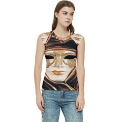 Venetian Mask Women s Raglan Cap Sleeve Tee by ConteMonfrey