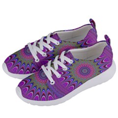Art Mandala Design Ornament Flower Women s Lightweight Sports Shoes by Ravend