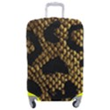 Metallic Snake Skin Pattern Luggage Cover (Medium) View1