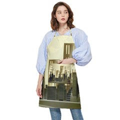 Architecture City House Pocket Apron by Jancukart
