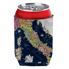 Map Italy Blue  Can Cooler by ConteMonfreyShop